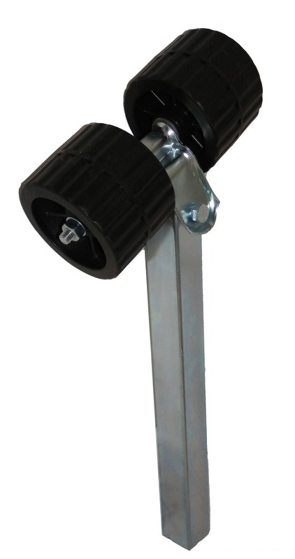 Osculati Seitenstützrollen, 30 mm Vierkantrohr