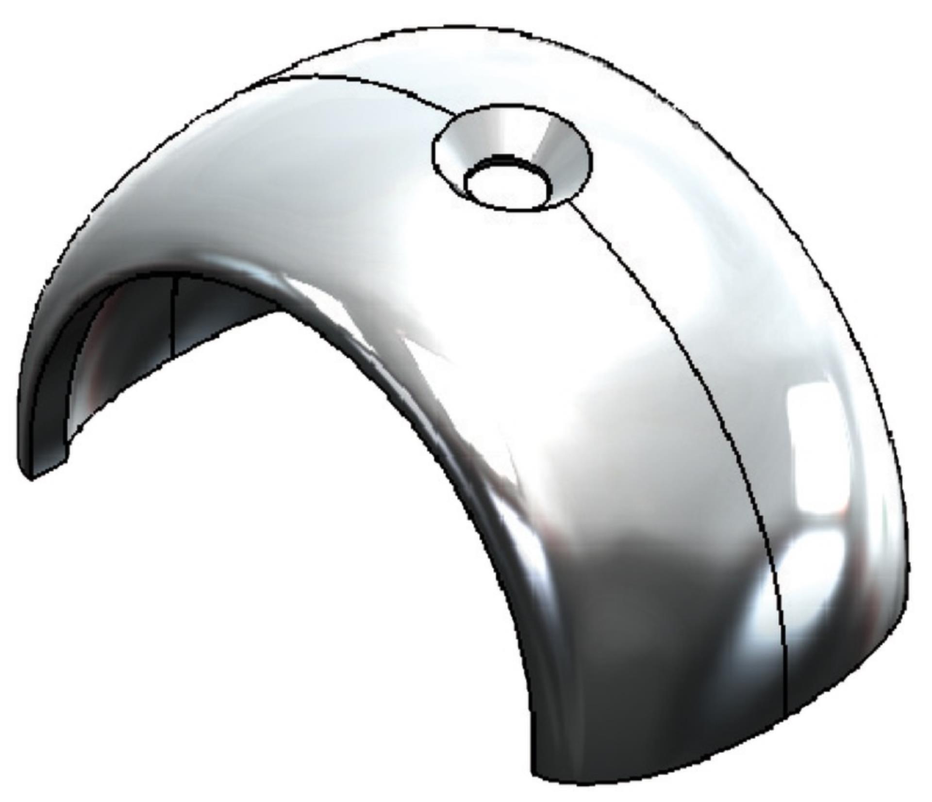 Osculati Mittelstück für Scheuerleiste