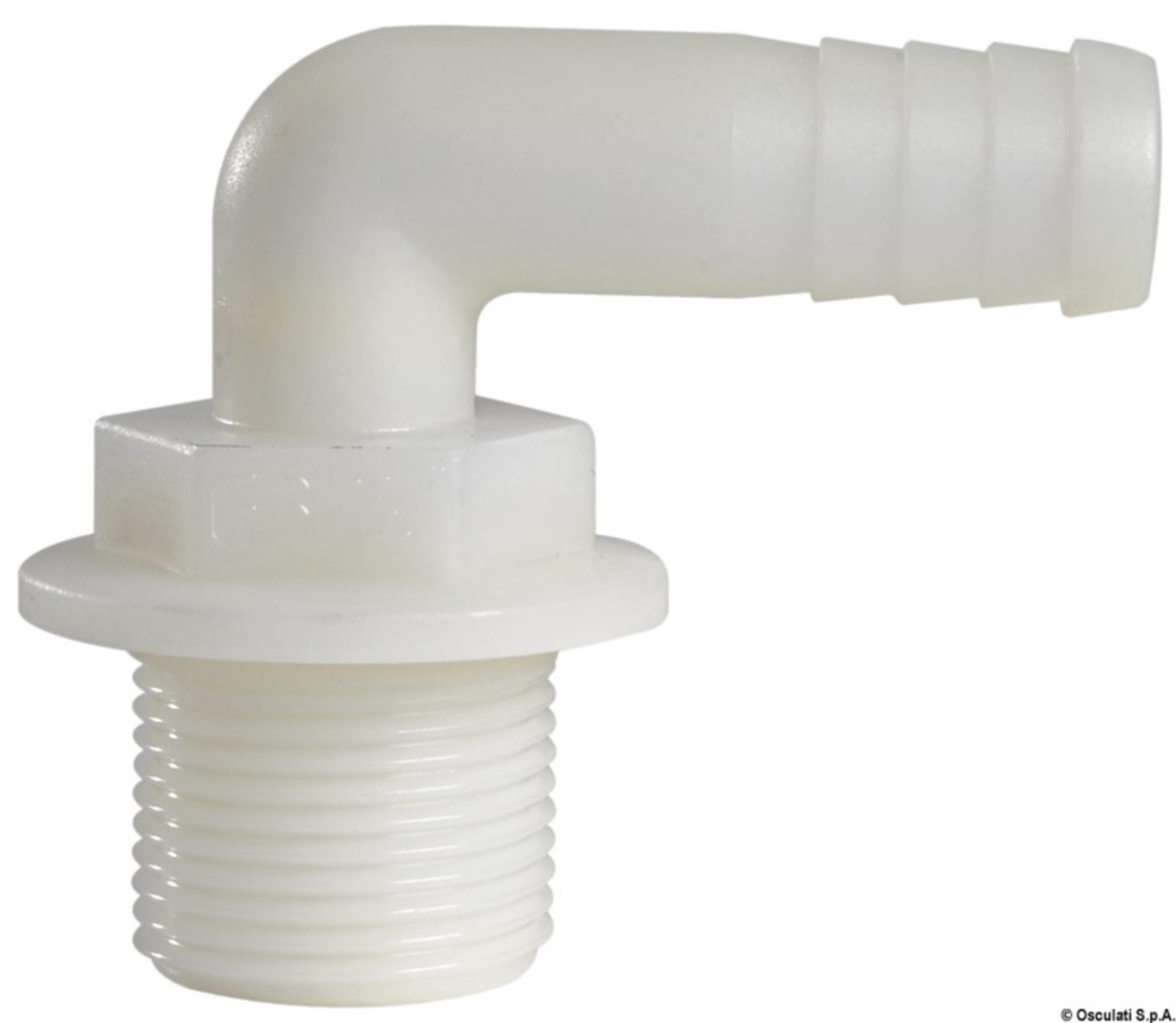 Osculati Schlauchnippel 3/4 " - 16 mm, 90°