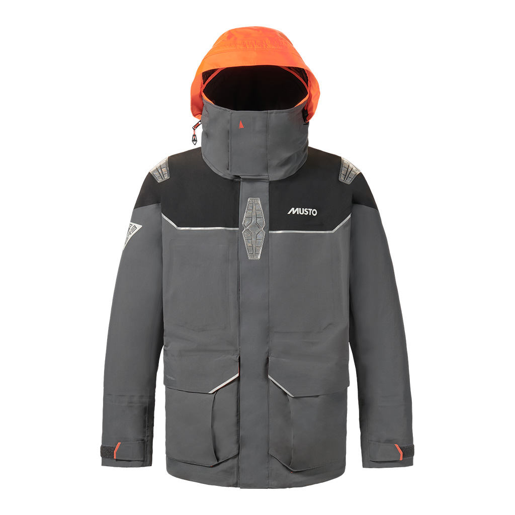 Musto BR3 Pertex Offshore Jacke; Charcoal; Größe XXL