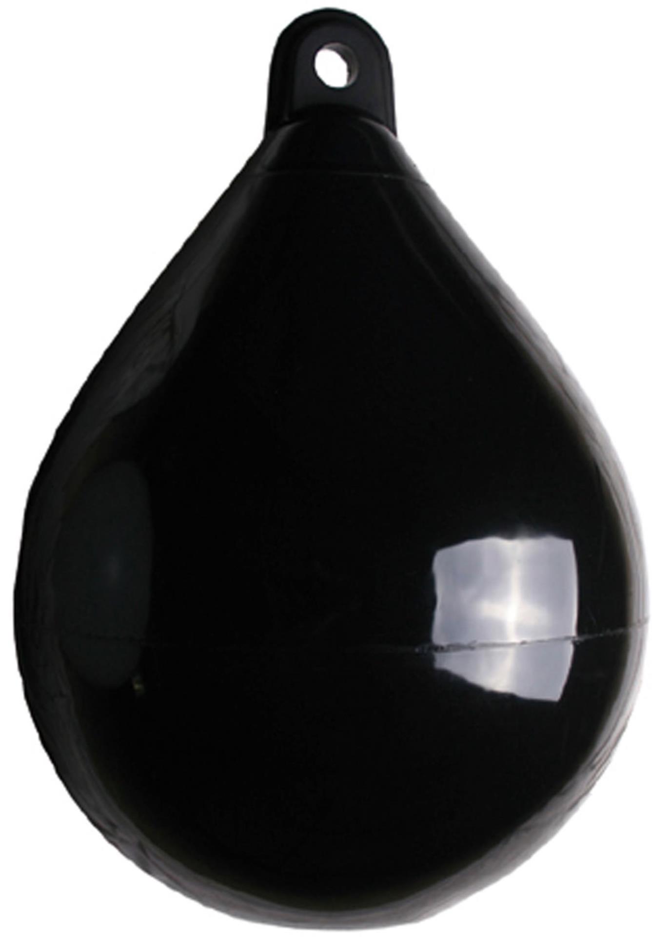 Majoni Kugelfender, schwarz (450 mmØ x 620 mm)
