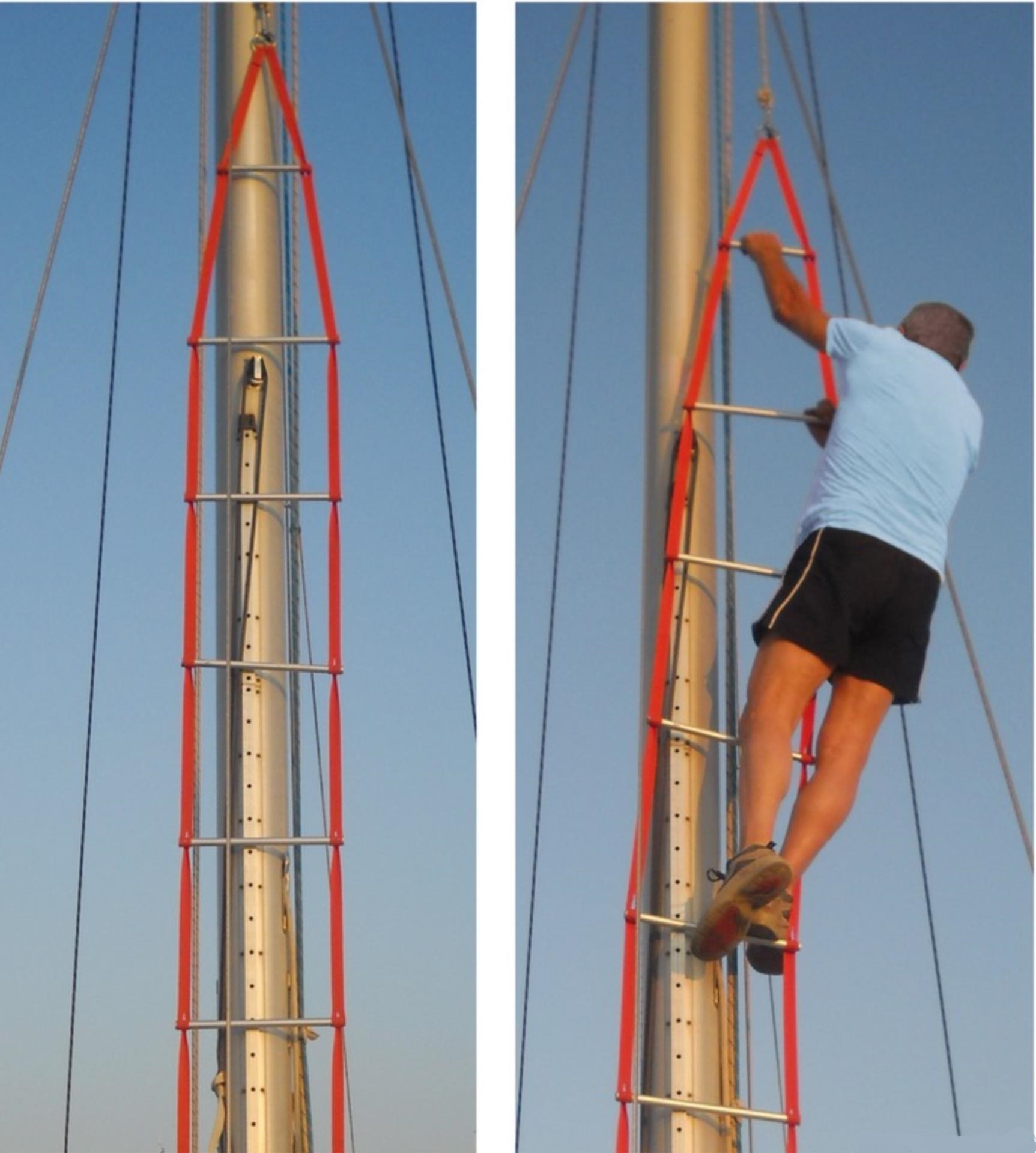 Osculati Mastleiter, Länge 10 Meter