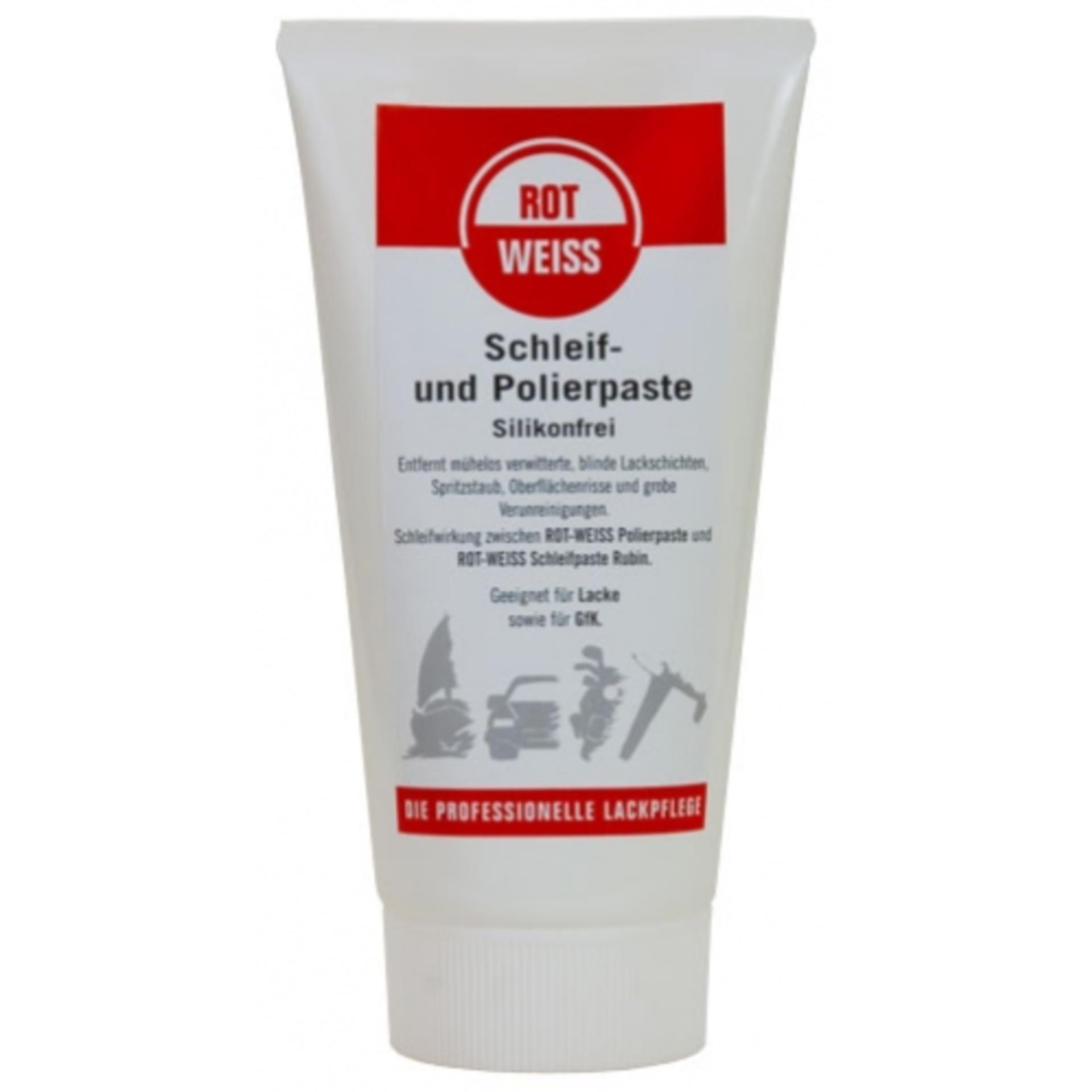 ROTWEISS Schleif- und Polierpaste, 150 ml