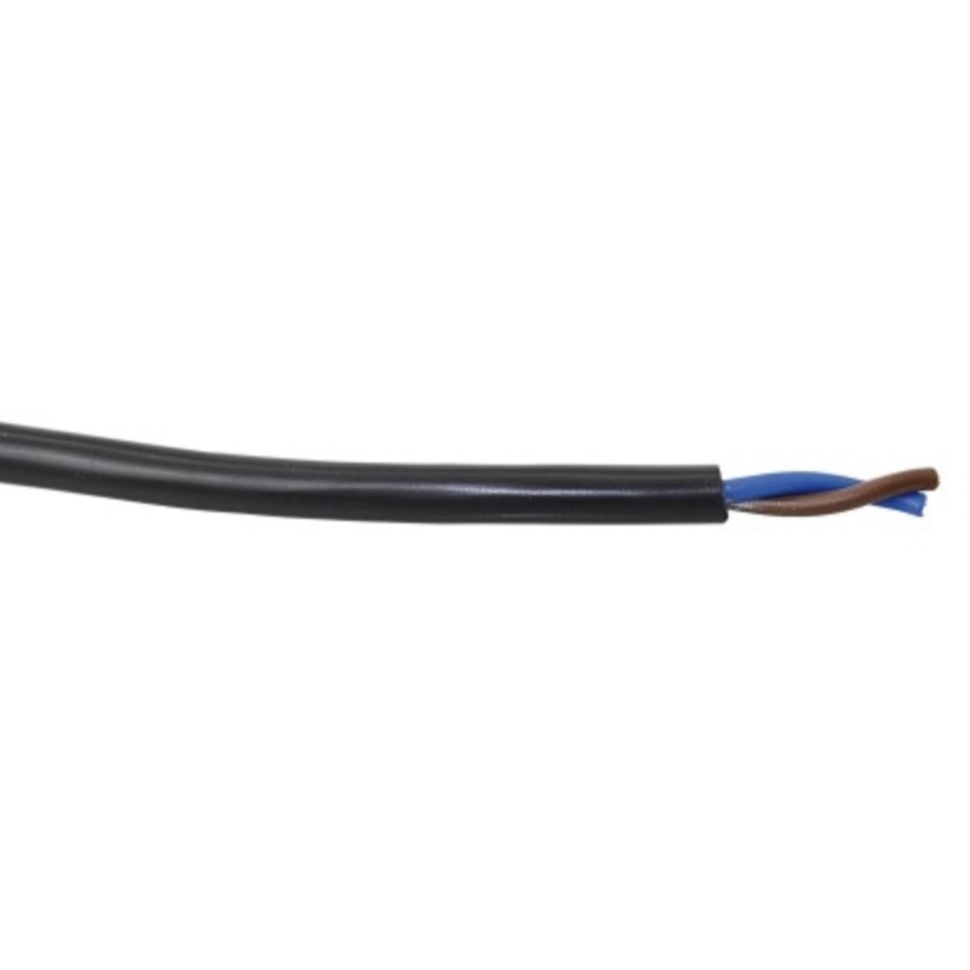 Kabel flexibel 2 x 2,5 mm², 10 Meter H07VK blau braun