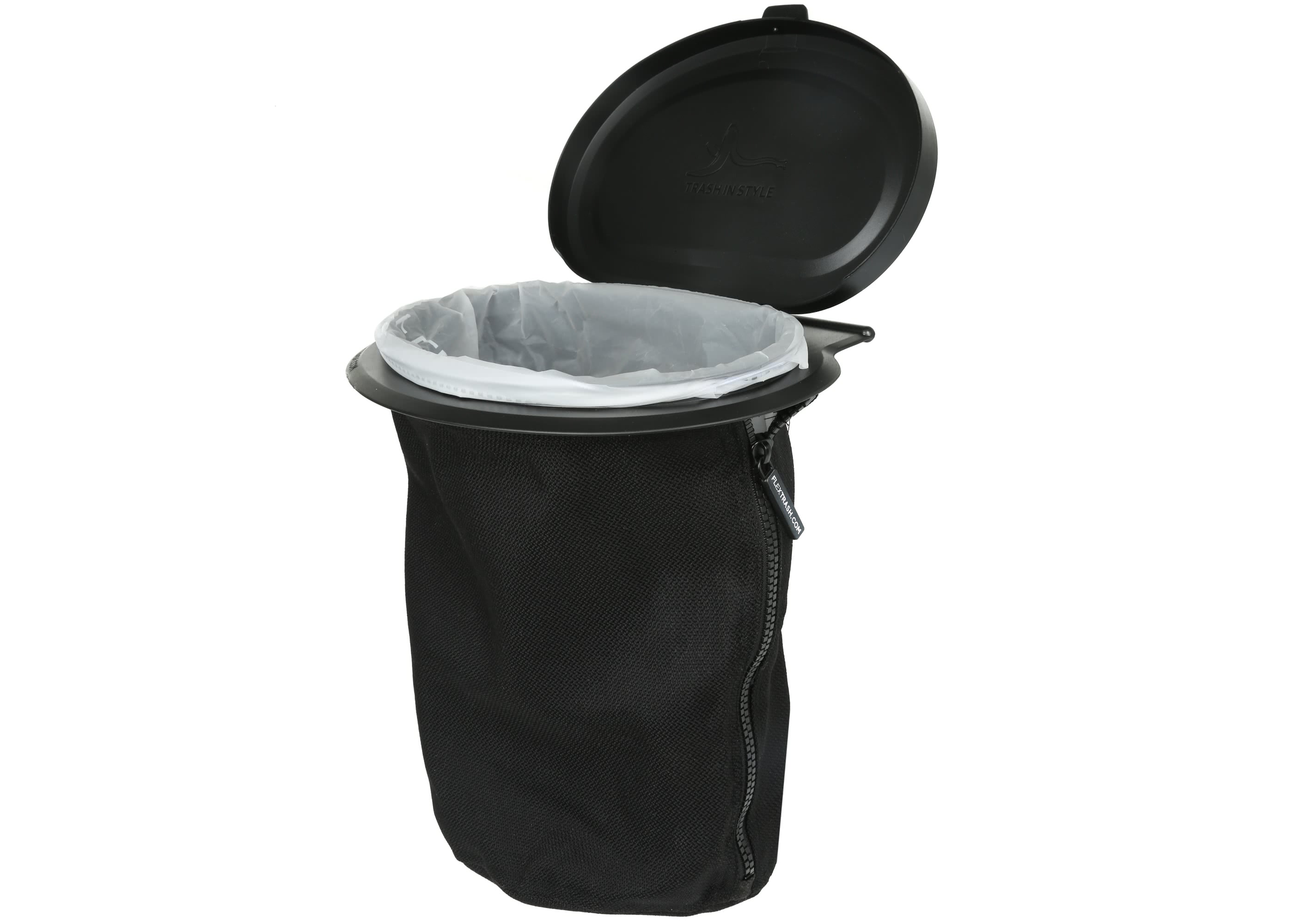 Flextrash modularer Müllbehälter, schwarz M / 5 Liter