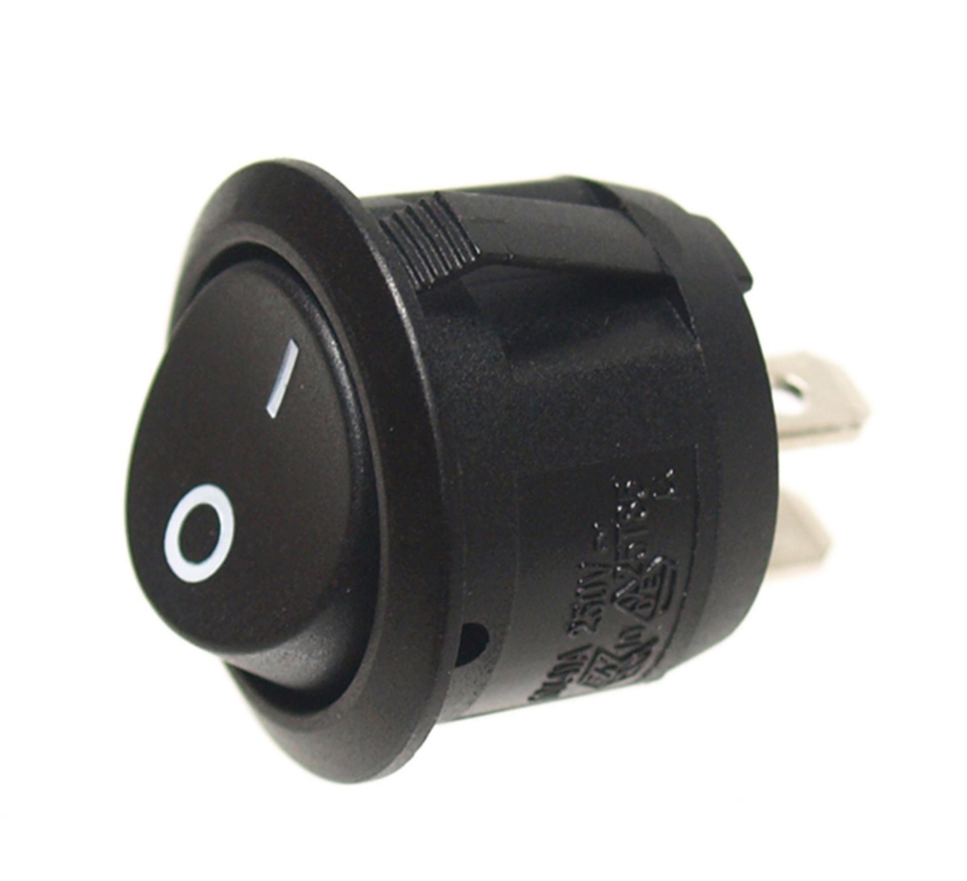 Einbauschalter Rund, Ein / Aus