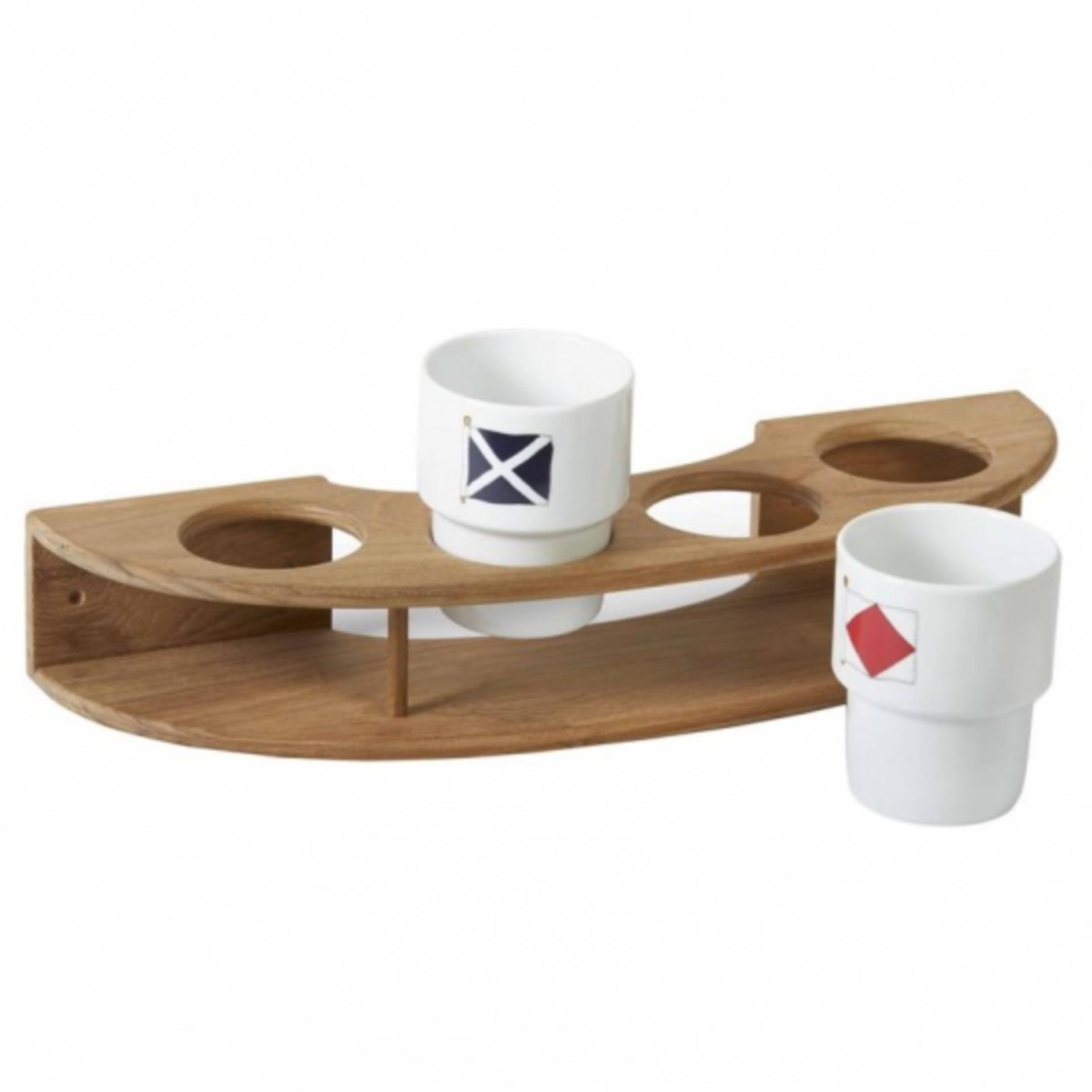ARC Marine Glashalter vierfach (452x145x74mm) 