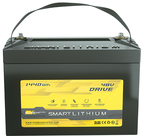 SUNBEAMsystem SMART LITHIUM DRIVE 36V, 1380Wh Elektroantrieb Batterie