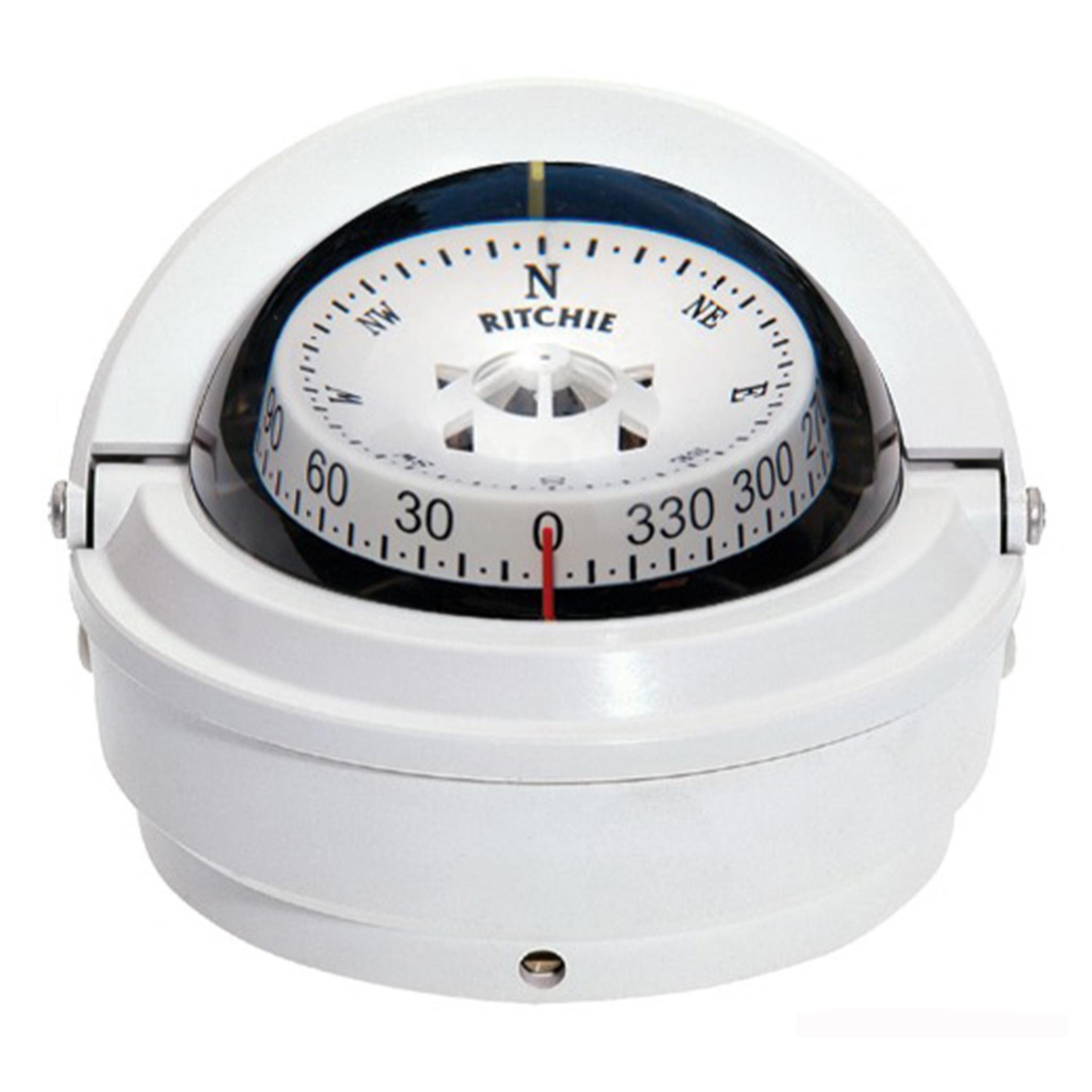 Ritchie Kompass Voyage 3" weiss, Aufbau