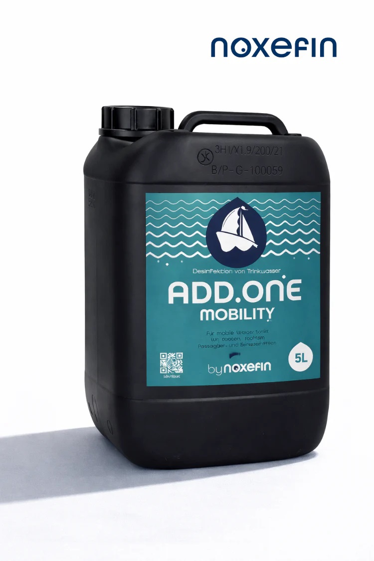 NOXEFIN ADD.ONE MOBILITY Wasseraufbereitung & Trinkwasserdesinfektion, 5 Liter