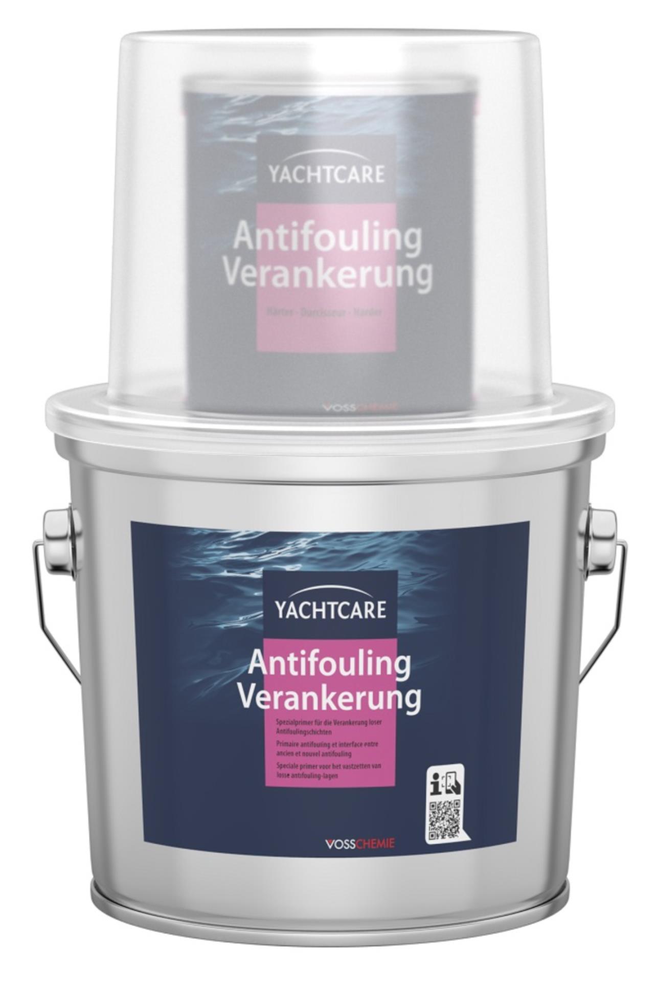 Yachtcare Antifouling Verankerung, 2,25 Liter grau