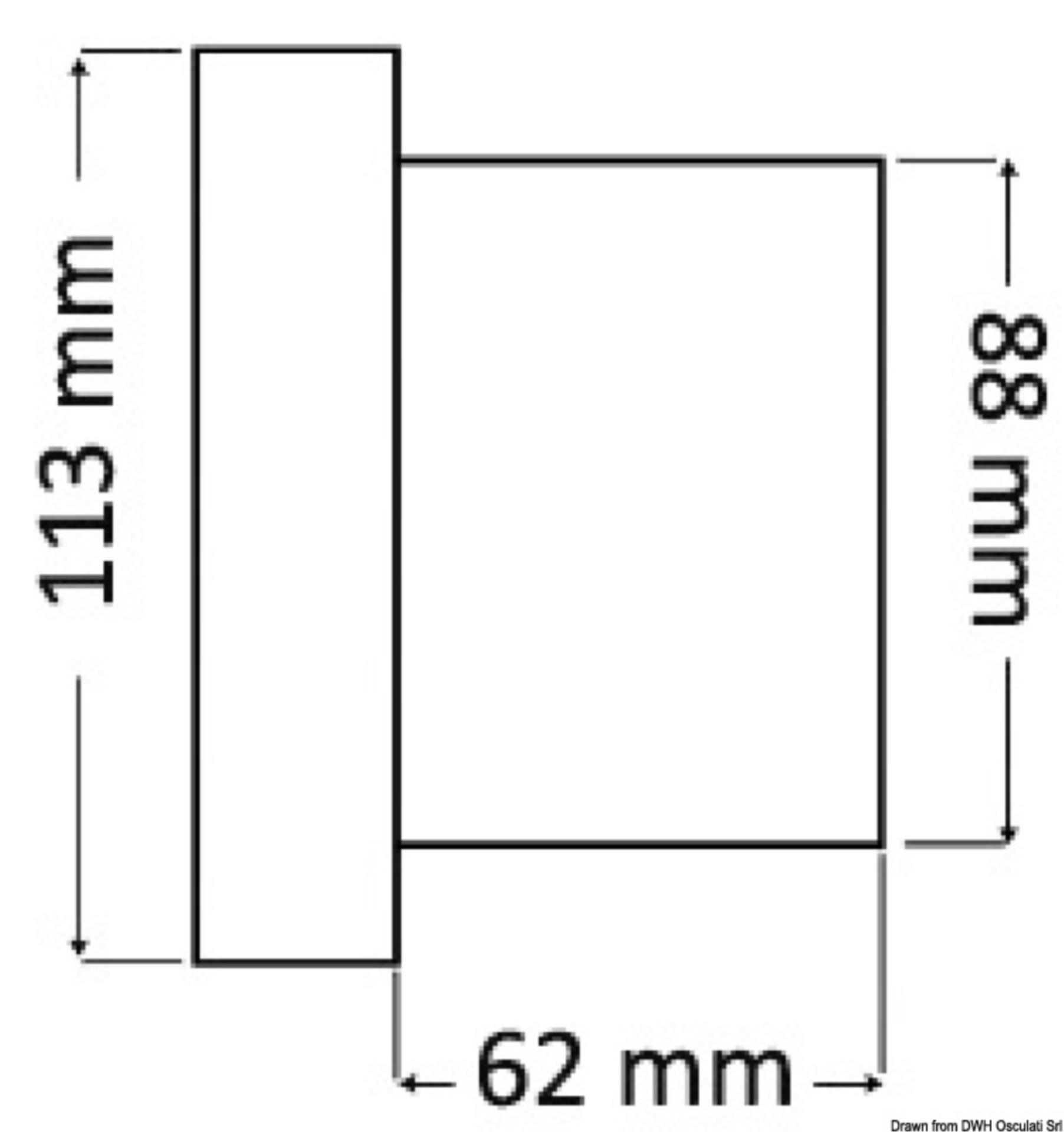 Osculati Bluetooth Verstärker für Armaturenbrett