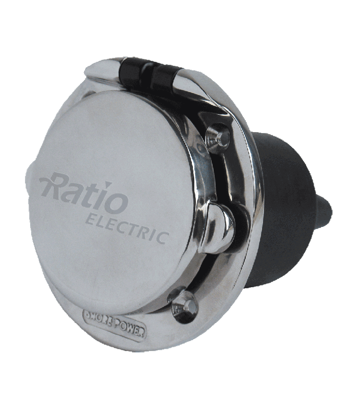 Ratio Electric Ratio Steckdose Edelstahlgehäuse, 32 A