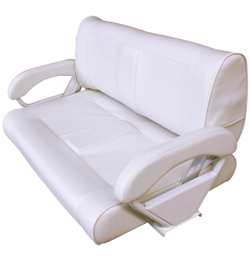 Springfield Marine Sitzbank Double-Flip-Back, weiss 