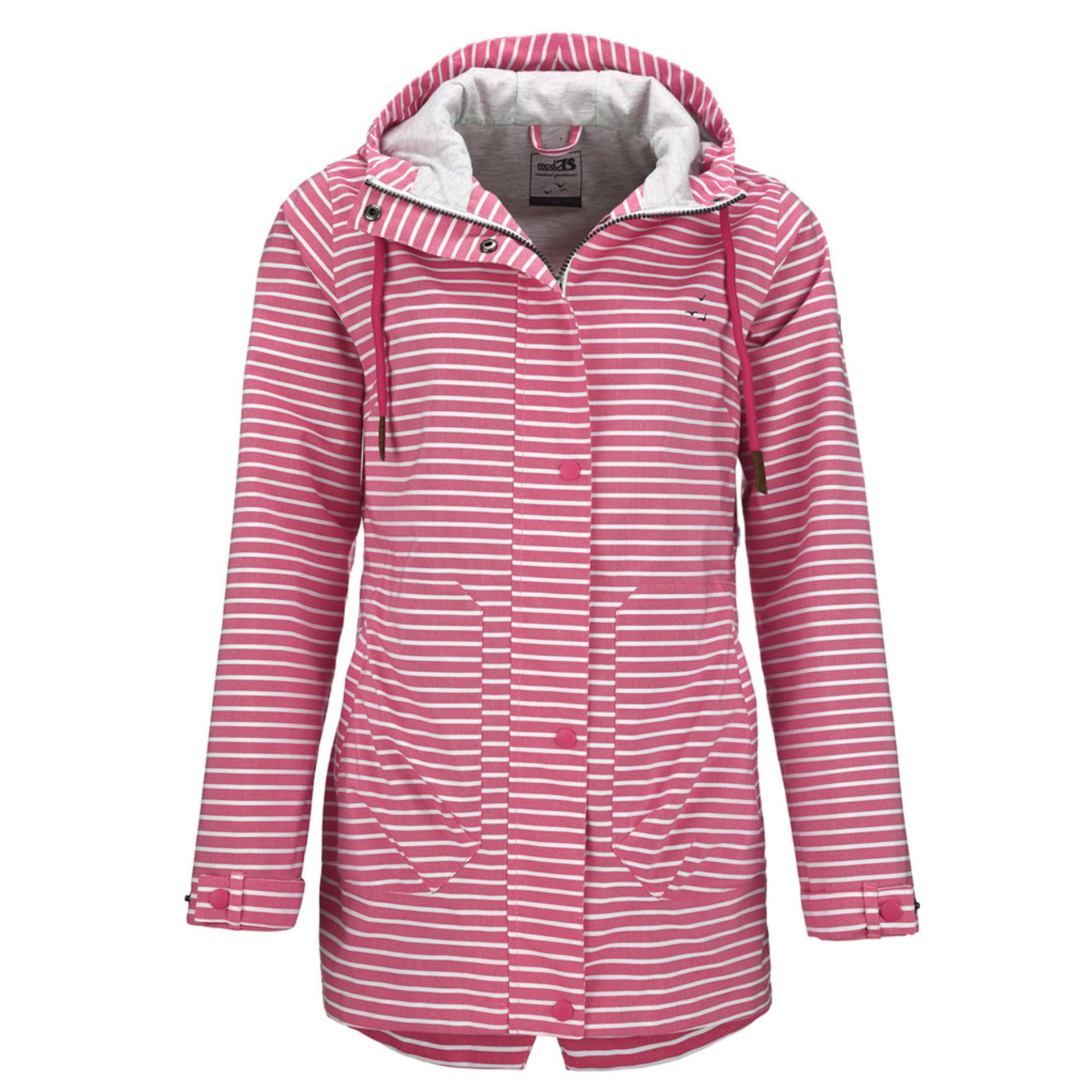 Modas Damen-Funktionsmantel – gestreift