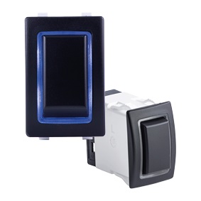 Sierra Siera wasserdichter Halo Schalter, blau (ON)/OFF