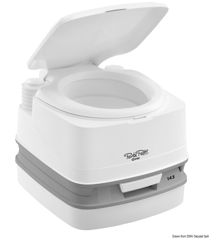 Thetford Porta Potti Qube PPQ 145, grau 330 x 382 x 427 mm