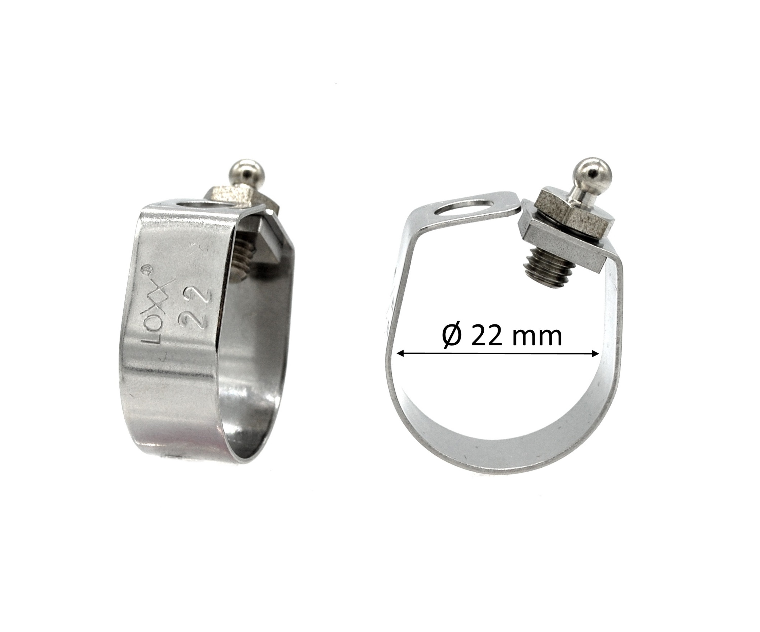 Loxx Rohrschelle, 22 mmØ