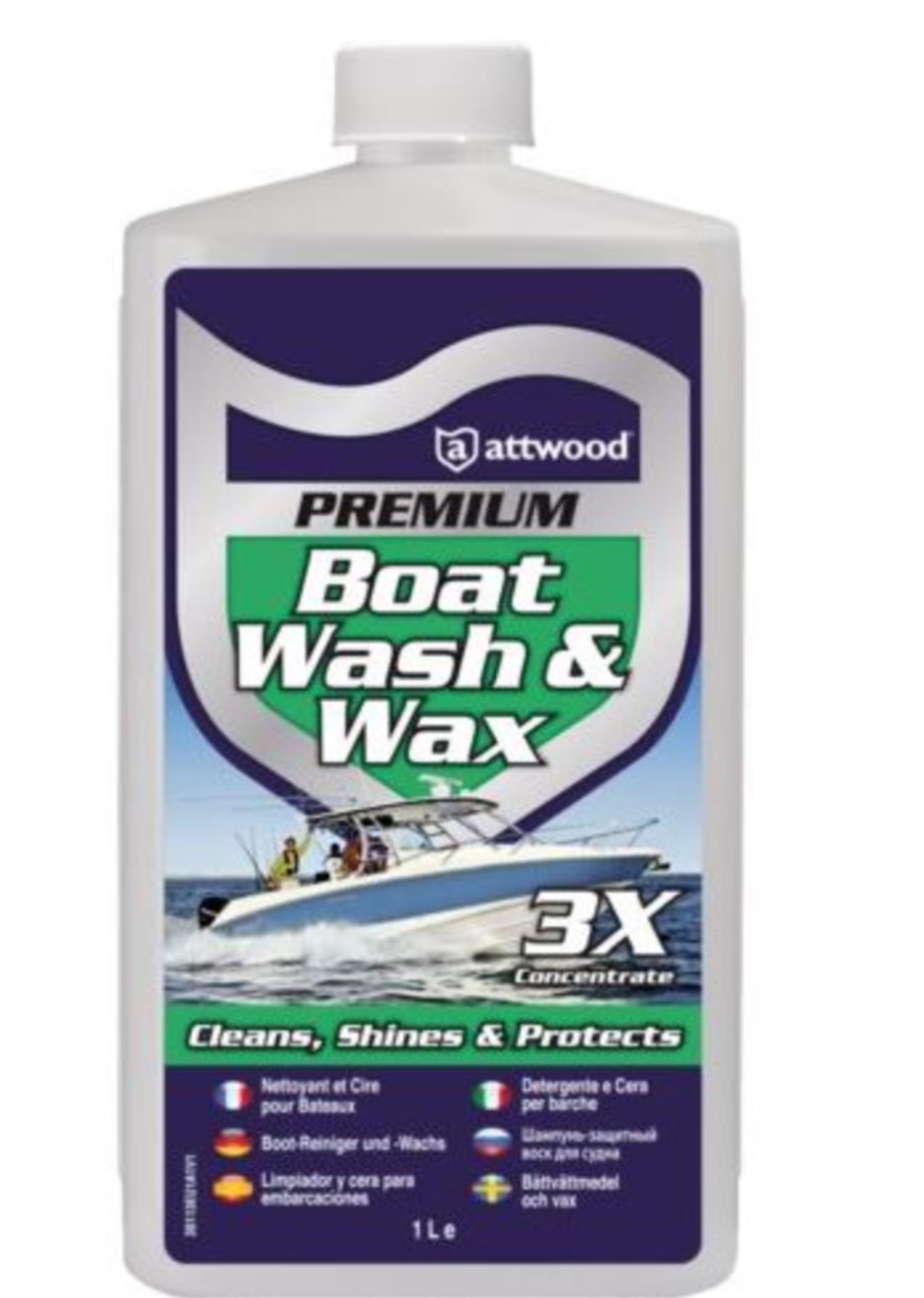 Attwood Premium Boat Wash & Wax  1l