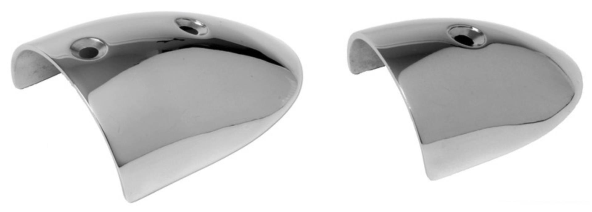 Osculati Endkappe Edelstahl (Paar) 40 mm Osculati Endkappe Edelstahl (Paar) 40 mm