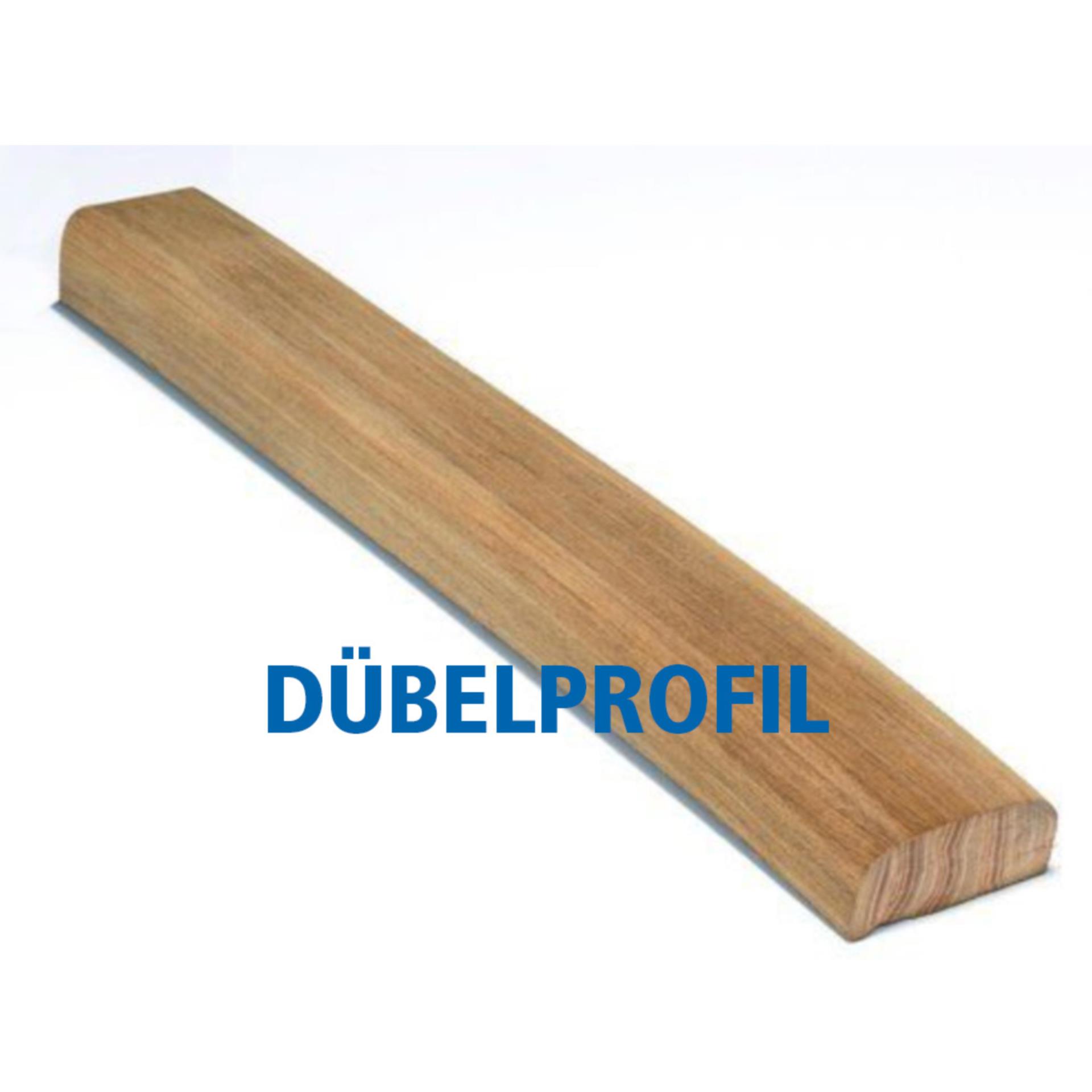 Dübelprofil für Flexiteek-Scheuerleiste 10mmØ  pro Meter