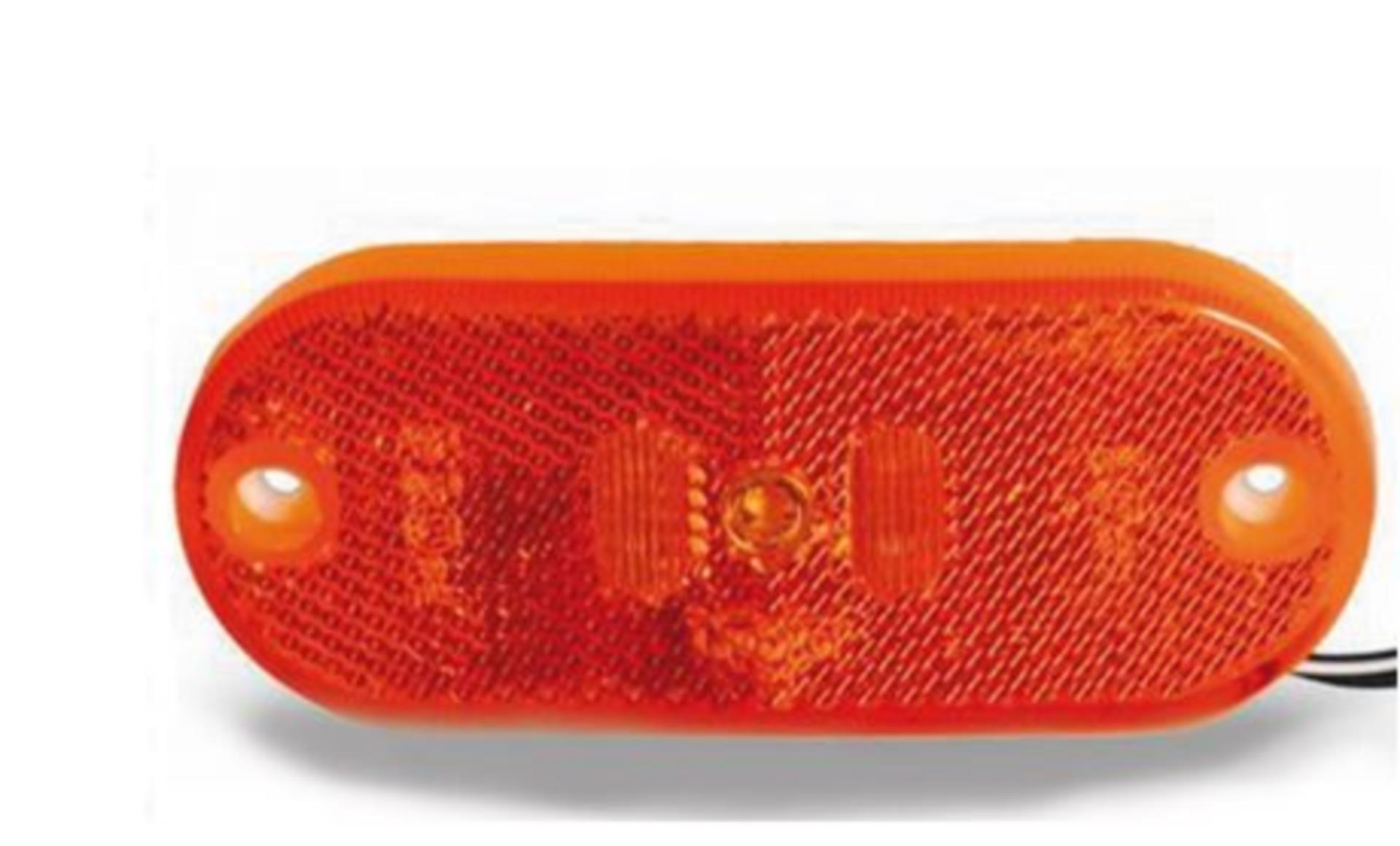 Jokon Seitenmarkierungsleuchte weiss 12 V, 74 x 45 x 25 mm