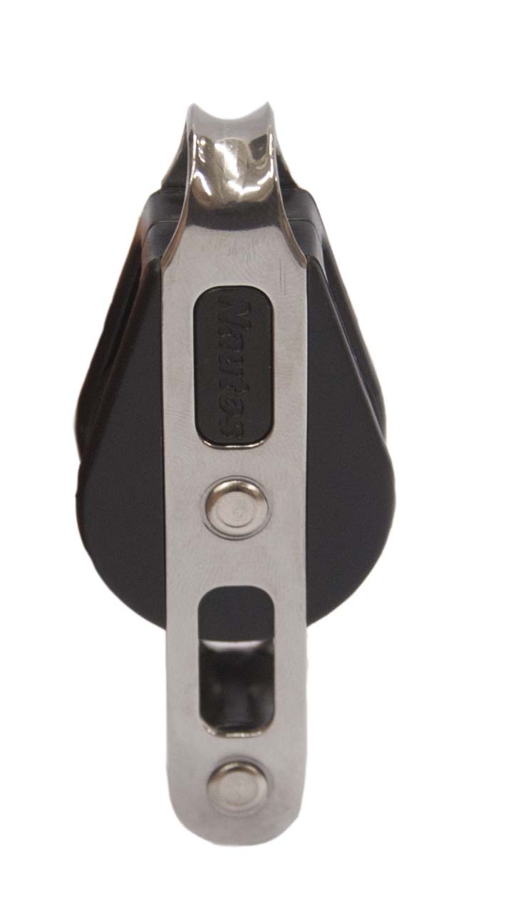Nautos Einzelblock mit Unterbügel 8 mm