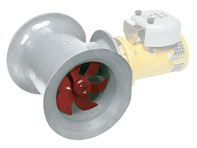 Vetus Heckschraubenrohr 185 mmØ Anbausatz