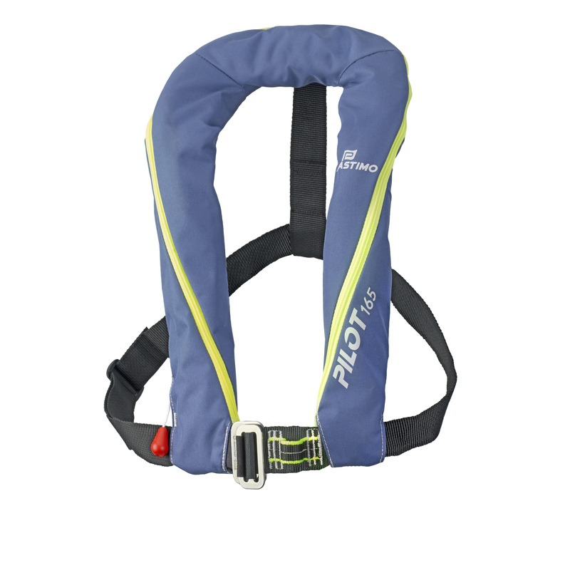 Plastimo Rettungsweste New Pilot 165 N manuell mit D-Ring, blau