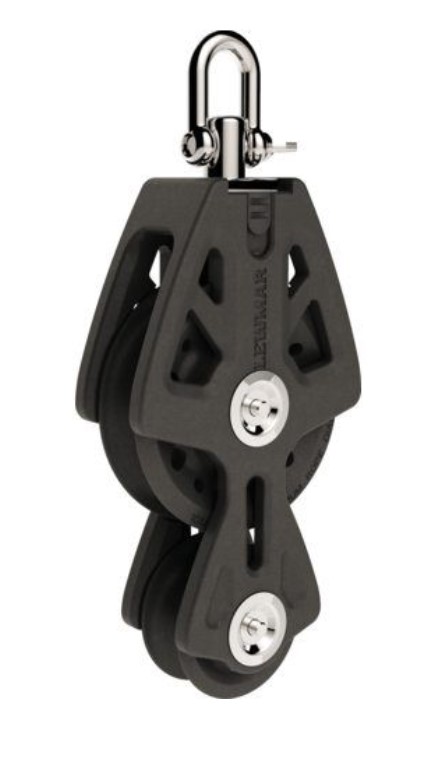 Lewmar Synchro Violinblock, 50 mm
