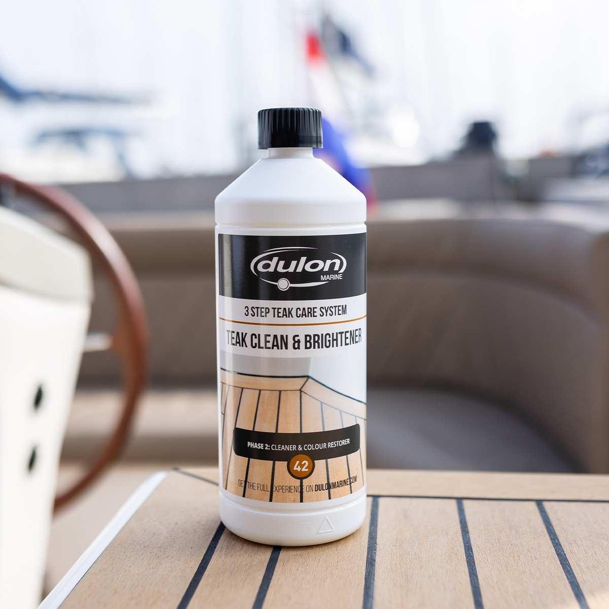 Dulon Marine Dulon 42 Teak Cleaner & Restorer, 1 Liter
