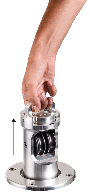 Osculati Davit Teleskop, Flushmount Osculati Davit Teleskop, Flushmount