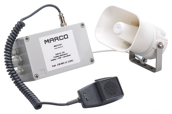 MARCO elektronisches Mehrzweckhorn EMH-M, 12 V 
