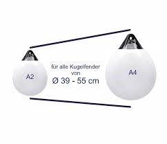 Rollneck Fenderüberzug Kugelfender 39 - 55 cm A2-A4, navy (Stück)