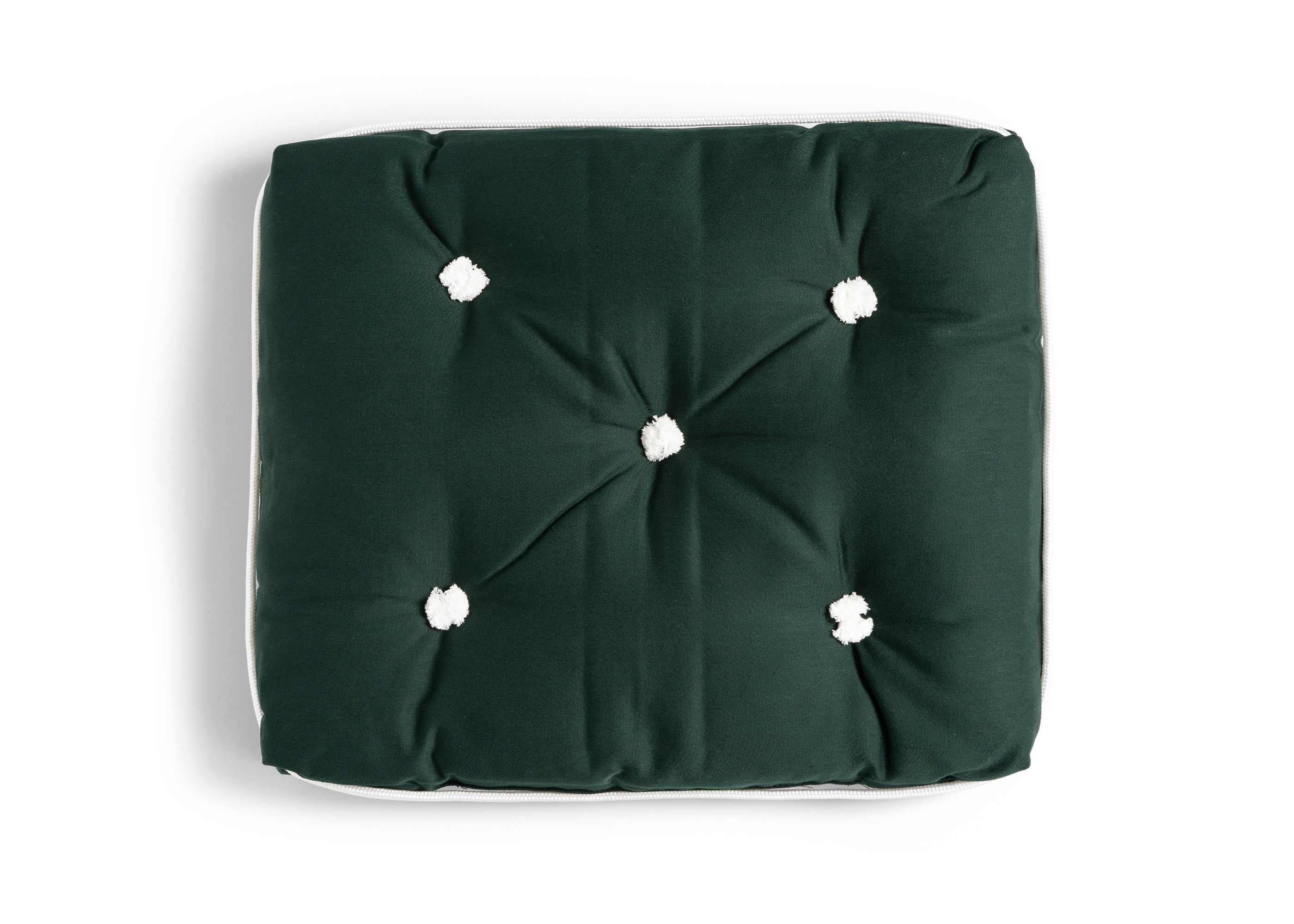 Talamex Kapok-Einzelsitzkissen / Dunkel grün