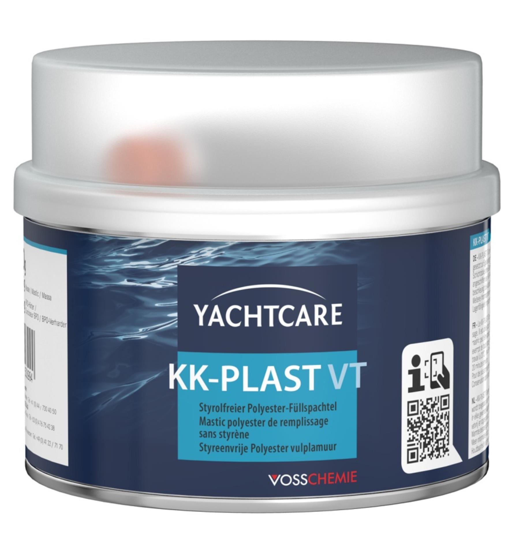 Yachtcare KK Plast VT Polyesterfüllspachtel, 500 gr. Yachtcare KK Plast VT Polyesterfüllspachtel, 500 gr.