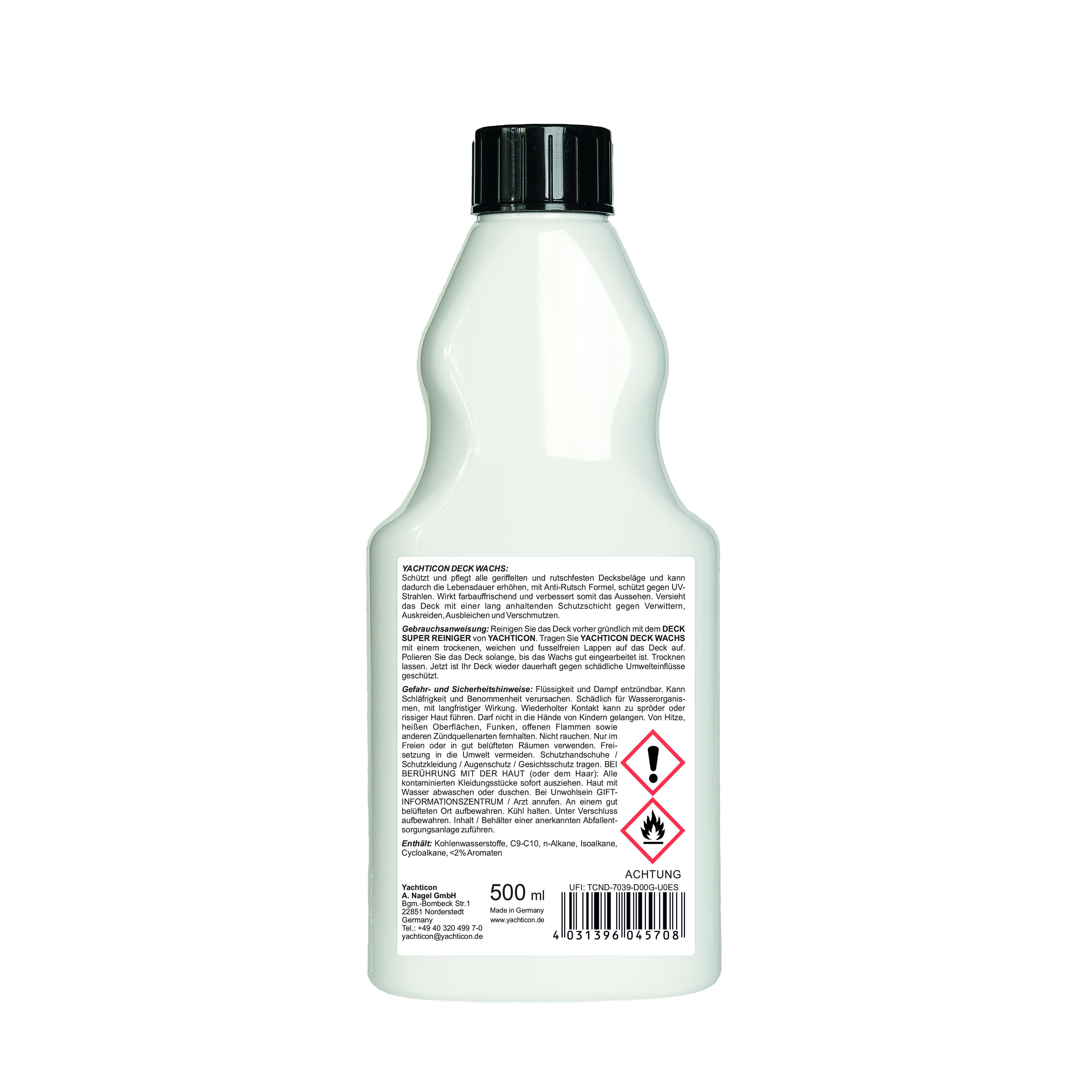 Yachticon Deckswachs, 500 ml