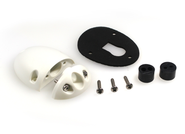 Talamex Kabeldurchführung für 1 Kabel 7 - 9 mmØ, weiss