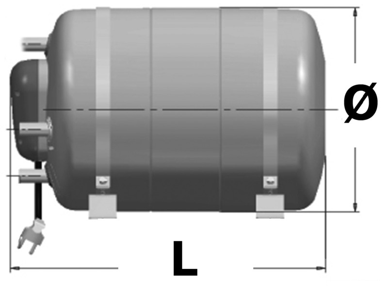 Isotherm Isotemp Indel Webasto Marine Warmwasserbereiter SPA, 50 Liter Isotherm Isotemp Indel Webasto Marine Warmwasserbereiter SPA, 50 Liter