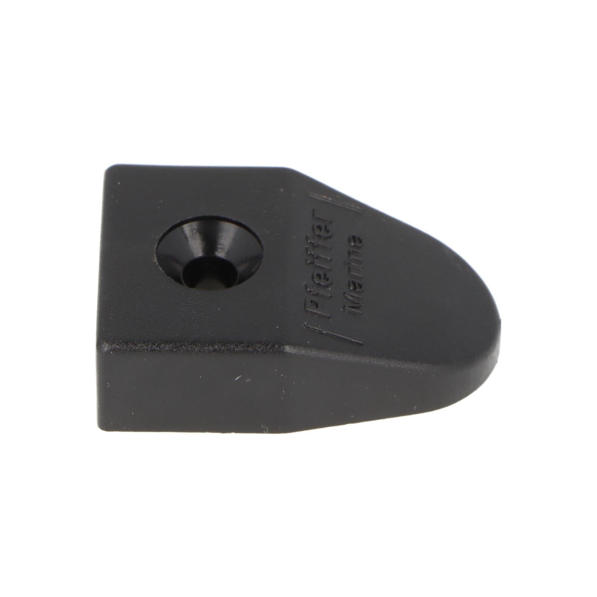 Pfeiffer Endstück 38 mm Kunststoff für Schiene 20 x 3 mm