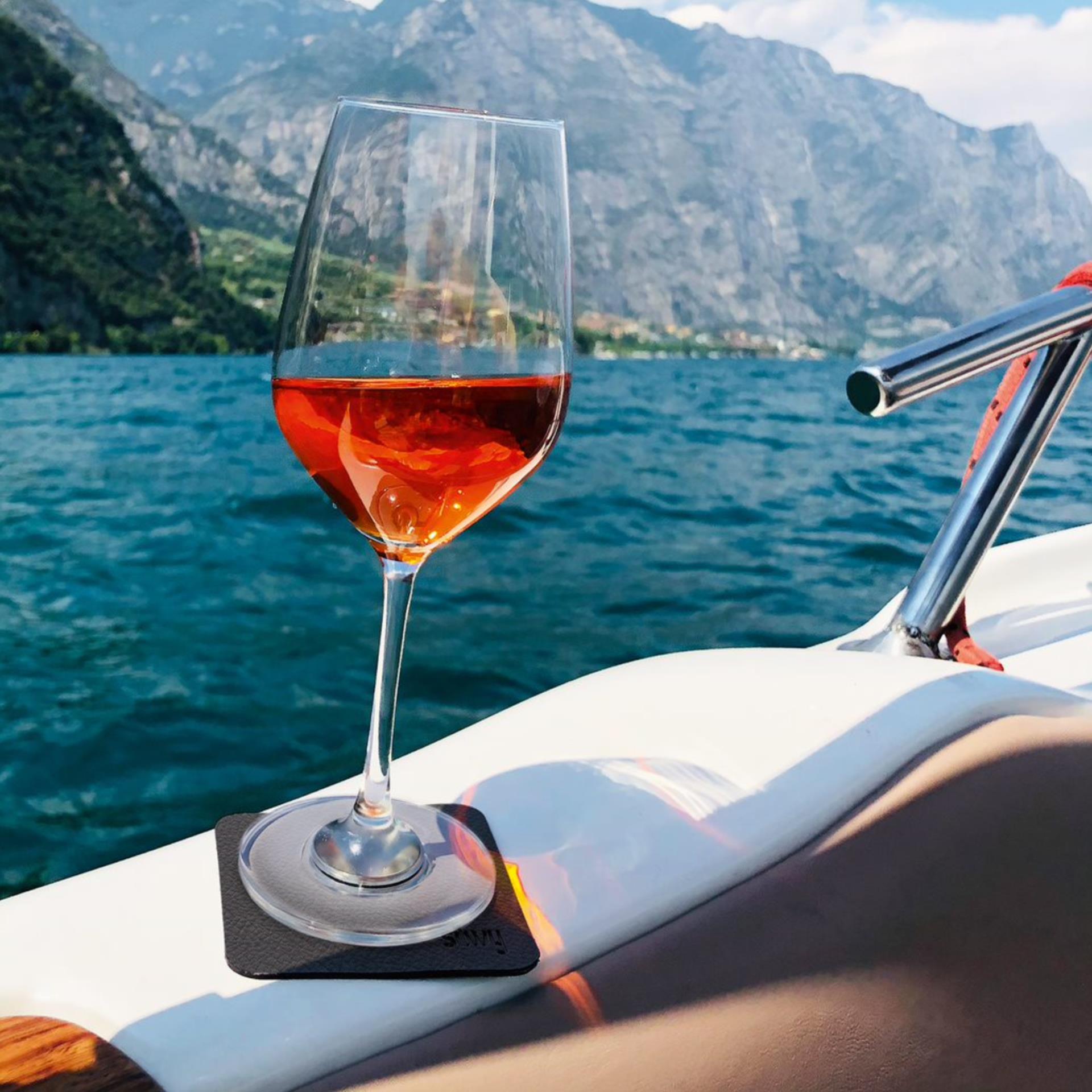 silwy Magnetglas Wein, 2er Set 