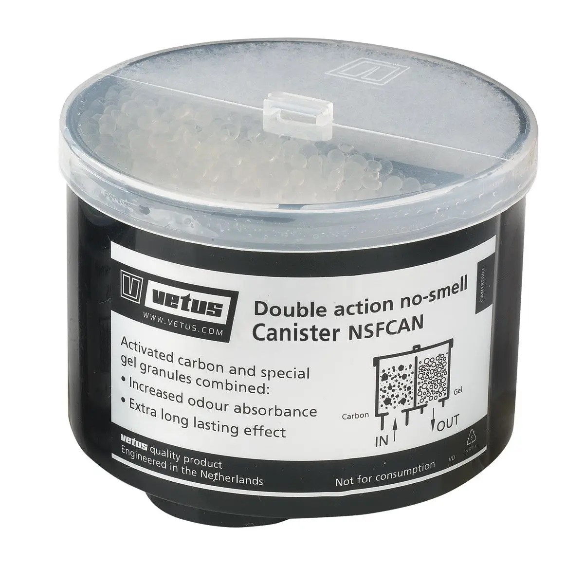 Vetus Ersatzfilterelement für große Geruchsfilter (Ø 100 mm)