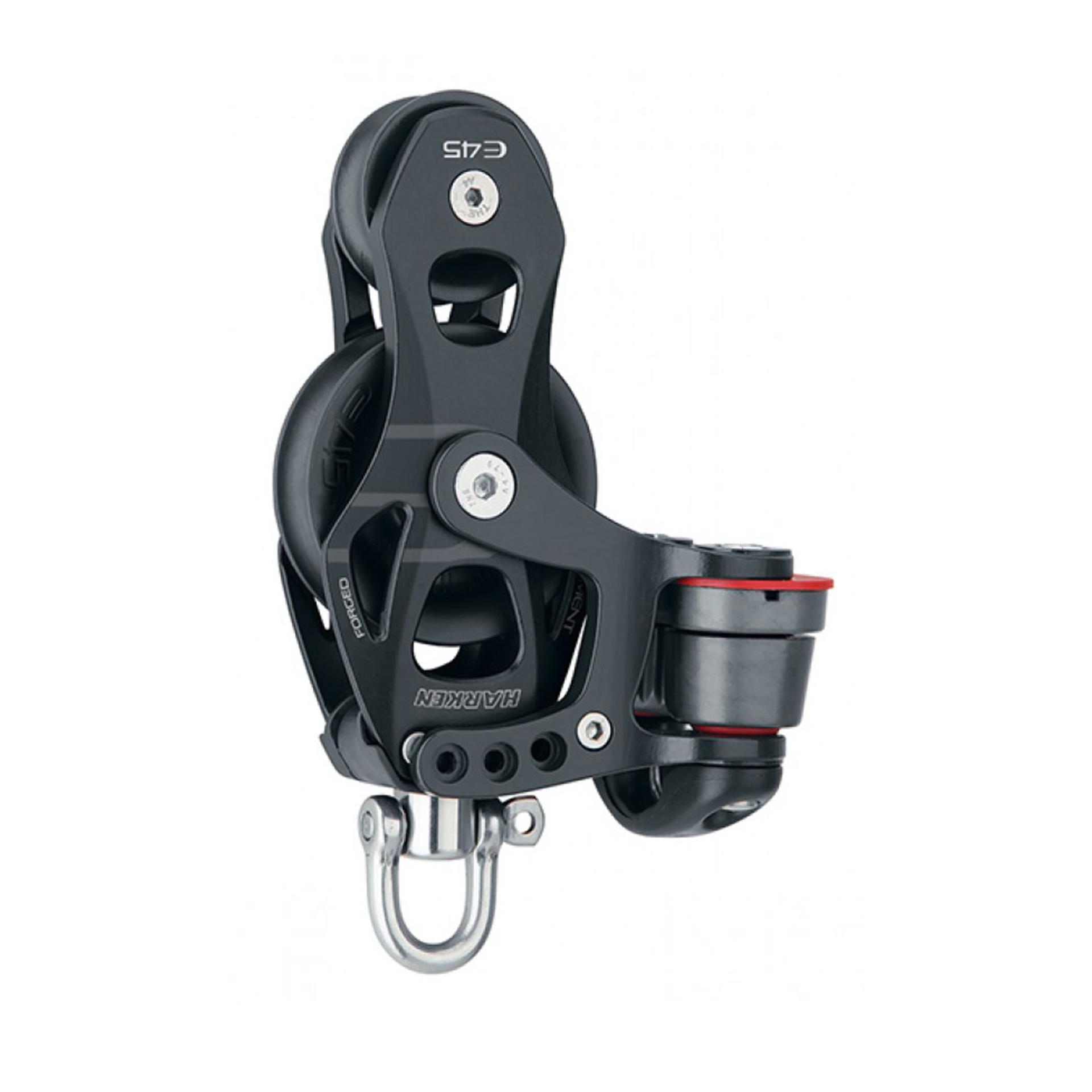Harken Element Block 60mm Violine mit Klemme