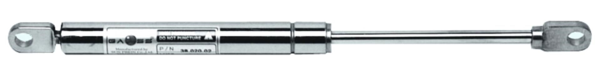 Osculati Gasdruckfeder Edelstahl, 432 mm, Hub 250 N / 25 kg Osculati Gasdruckfeder Edelstahl, 432 mm, Hub 250 N / 25 kg