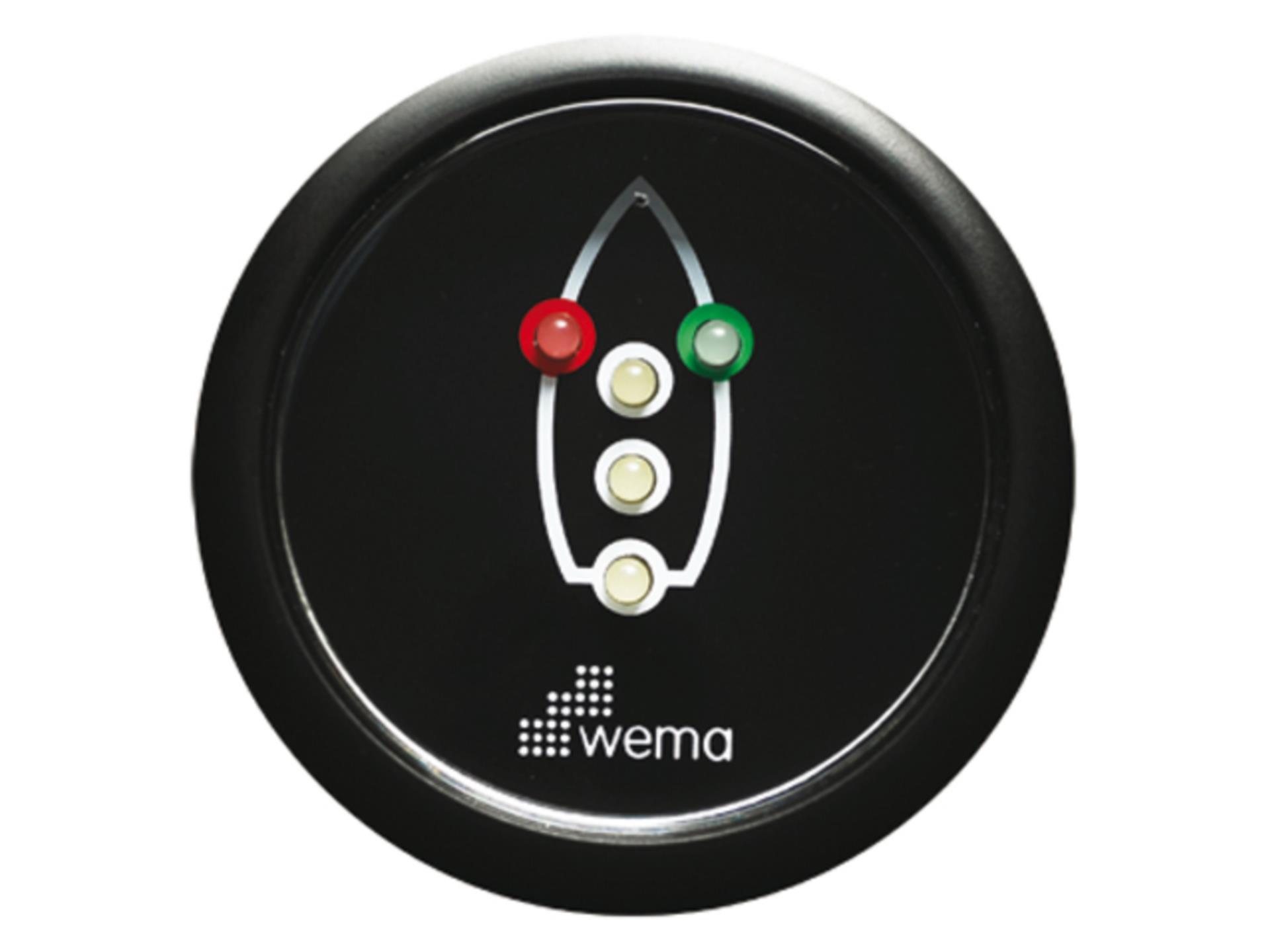 Wema Kontrollanzeige Navigationsbeleuchtung, schwarz