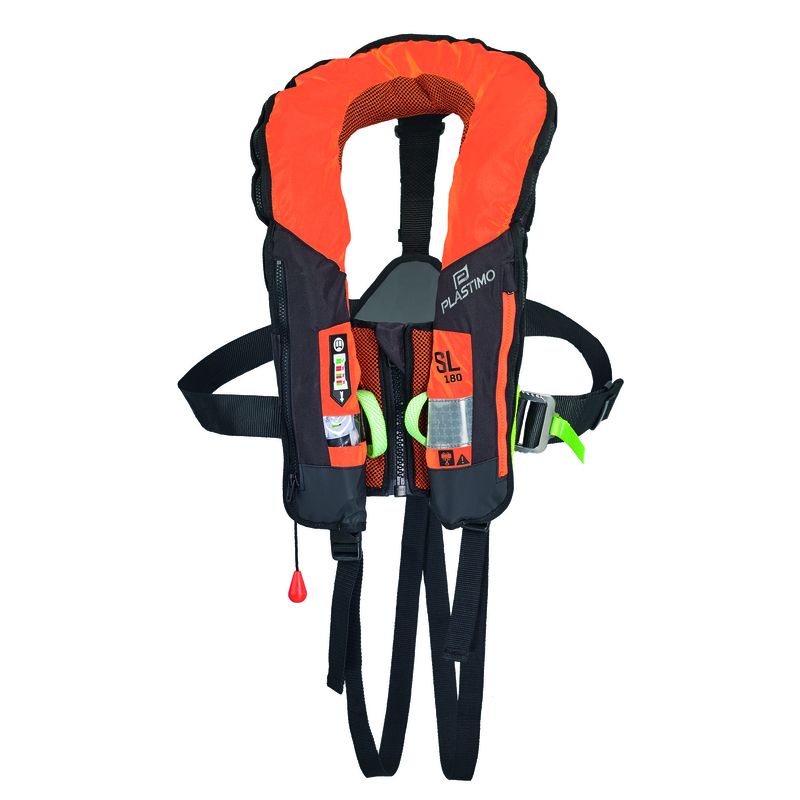 Plastimo Rettungsweste SL180, Orange  Autom. Pro-Sens