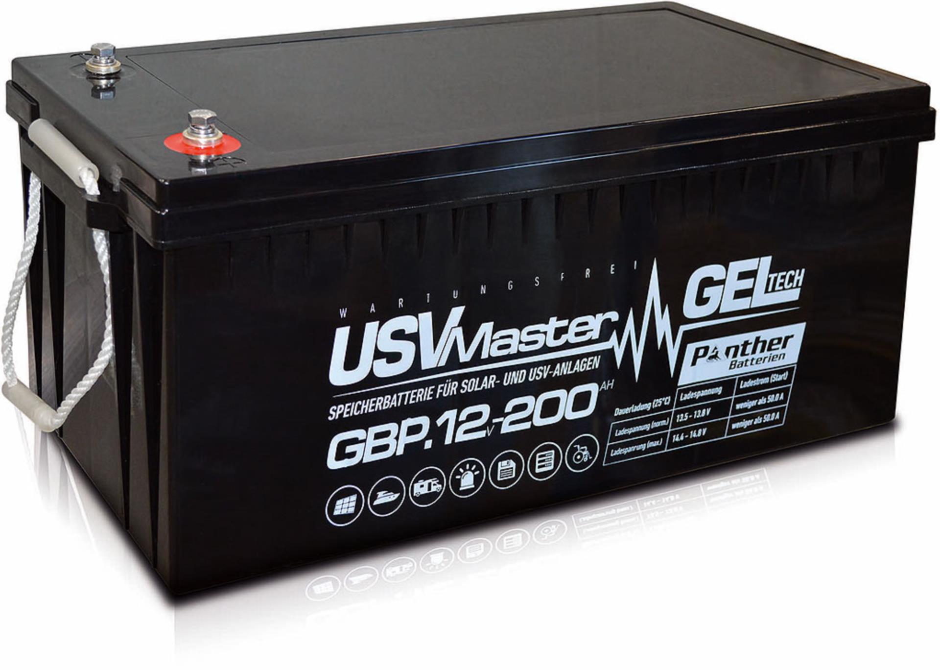 Panther Batterien Panther USV 12 -200 High Performance Gel