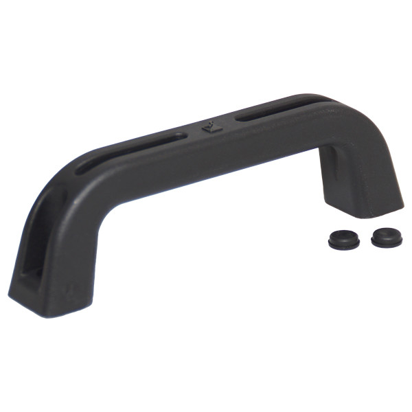 Roca Kunststoffgriff schwarz, 120 mm x 24 mm (H 42 mm)