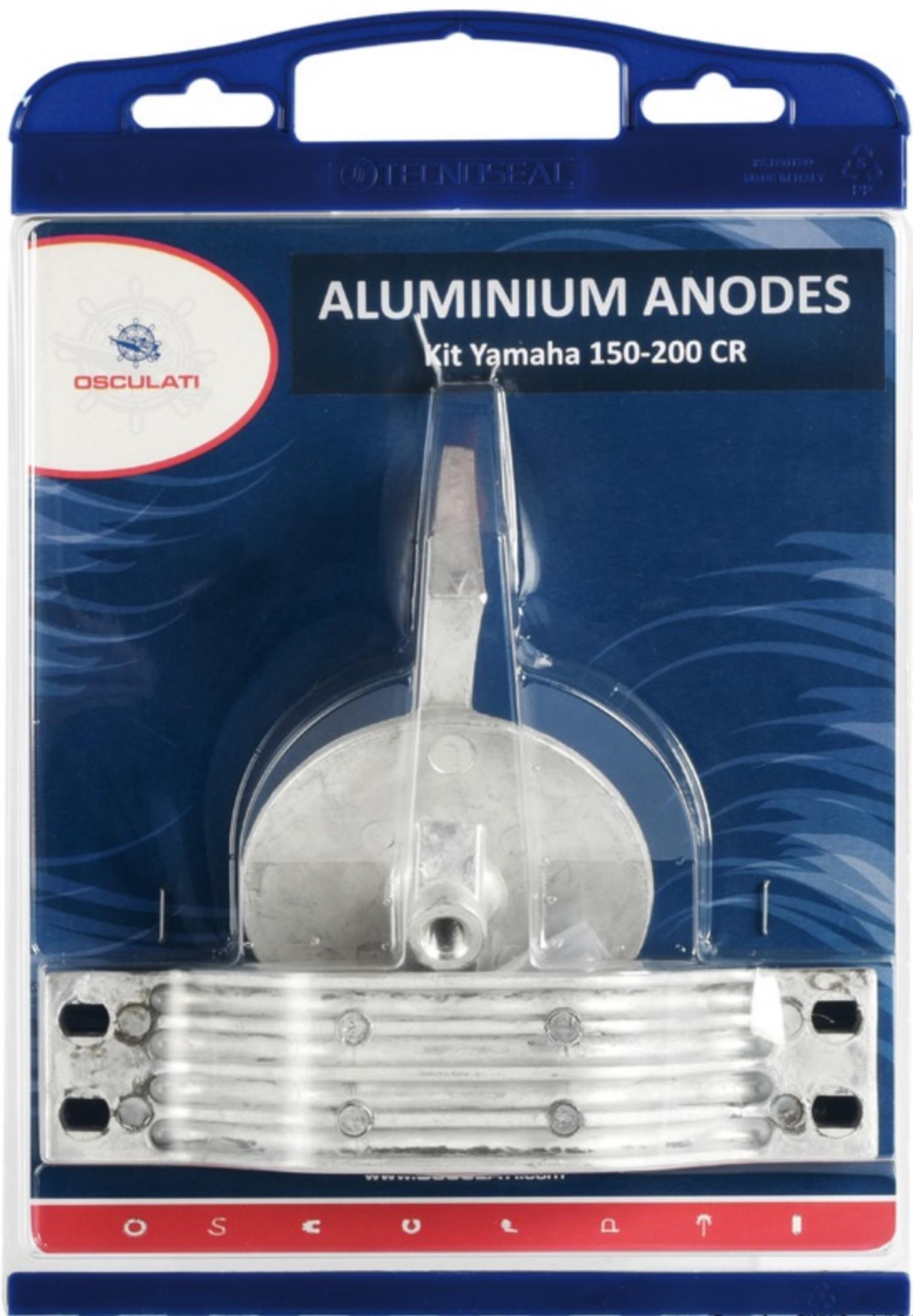 OSCULATI ANODENSET FÜR YAMAHA 150 - 200 PS GEGENLÄUFIG