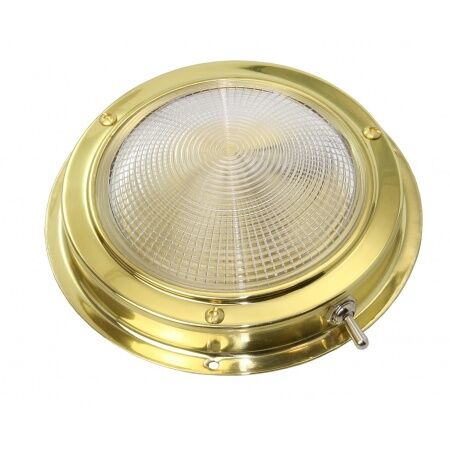 Allpa Deckenlampe Messing LED, 140 mmØ